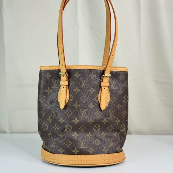 Louis Vuitton Handbags - Louis Vuitton Petit Bucket Bag Monogram Canvas